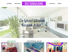 Tablet Screenshot of izmirkonaklama.com